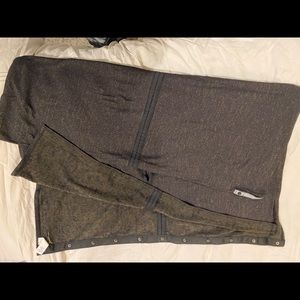 Lululemon scarf/wrap with arm holes. Reversible.